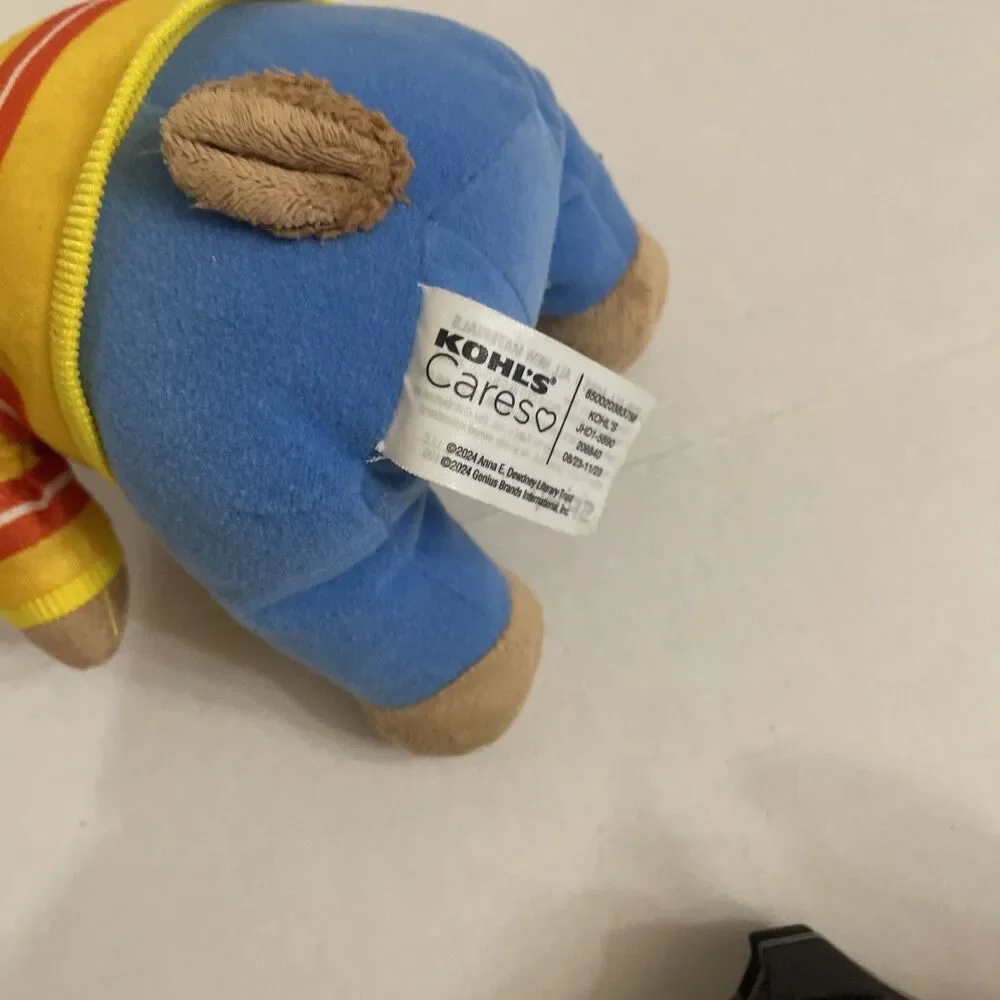 Kohls Cares Llama Llama Plush Yellow Blue 2023 10